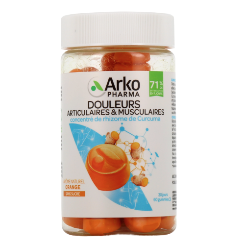 Douleurs Articulaires & Musculaires 60 Gummies Douleurs Articulaires & Musculaires 60 Gummies