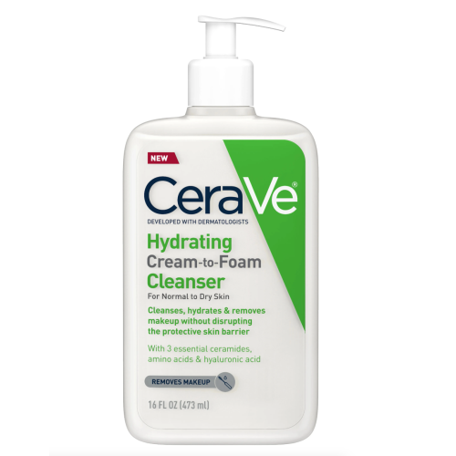 Crème Moussante Nettoyante Hydratante Visage 473 ml