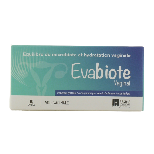 Evabiote Vaginal 10 ovules Evabiote Vaginal 10 ovules