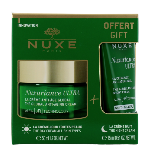 Nuxuriance Ultra Crème Anti-Age Global 50 ml + crème nuit Nuxuriance Ultra 15 ml OFFERTE