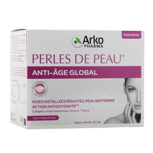 Perles de Peau Anti-âge Global 30 sticks Perles de Peau Anti-âge Global 30 sticks