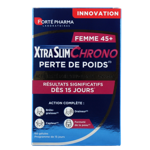 XtraSlim Chrono Femme 45+ 60 gélules XtraSlim Chrono Femme 45+ 60 gélules