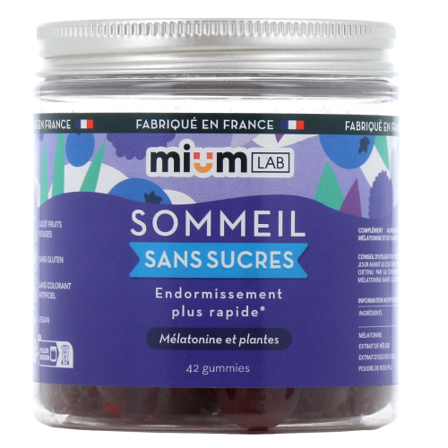 Sommeil Gummies sans sucres 42 gummies