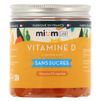 Vitamine D Gummies sans sucres 42 gummies