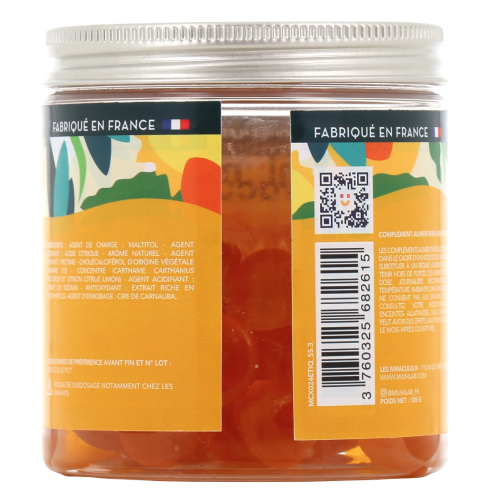 Vitamine D Gummies sans sucres 42 gummies