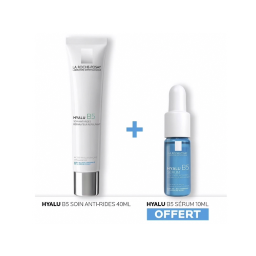 Hyalu B5 Soin Anti-Rides Réparateur Repulpant 40 ml + Sérum Concentré 10 ml Offert Hyalu B5 Soin Anti-Rides Réparateur Repulpant 40 ml + Sérum Concentré 10 ml Offert