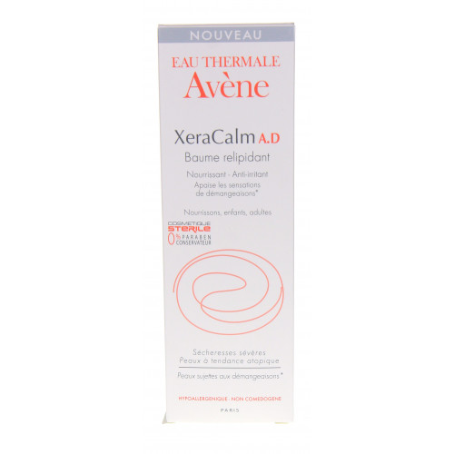 AVENE XERACALM AD Baume 200mL - Apaise et nourrit peaux sèches