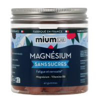 Magnésium Gummies sans sucres 42 gummies