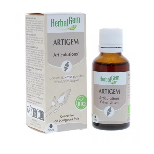 HERBALGEM Artigem Bio 30ml - Souplesse Articulaire et Antioxydant