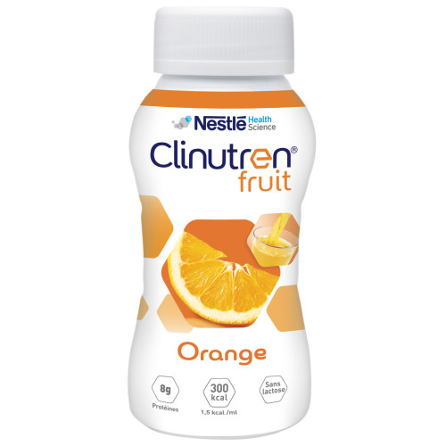 Clinutren fruit Saveur Orange 4 x 200 ml