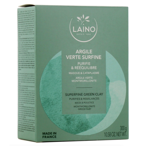 Masque et Cataplasme Argile Verte Surfine 300 g