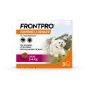 Frontpro Comprimés Antiparasitaire 2-4 Kg, 3 comprimés