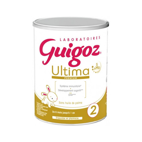 Guigoz Ultima 2 Premium 800g - Développement cérébral et immunité bébé Guigoz Ultima 2 Premium 800g - Développement cérébral et immunité bébé