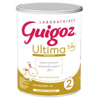 Guigoz Ultima 2 Premium 800g - Développement cérébral et immunité bébé