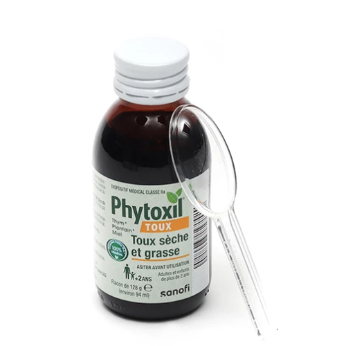 Phytoxil sirop toux sèche et grasse 128 g