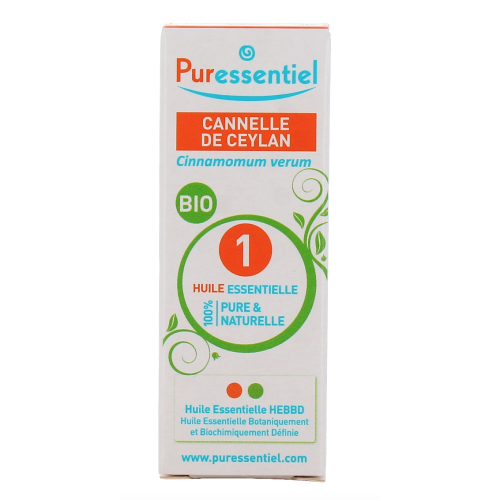 Cannelle de ceylan bio huile essentielle 5 ml Cannelle de ceylan bio huile essentielle 5 ml