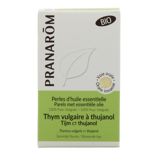Perles d'Huile Essentielle Thym à Thujanol 60 perles Perles d'Huile Essentielle Thym à Thujanol 60 perles