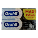 3D White Advanced Dentifrice Luxe Charbon 2 x 75 ml