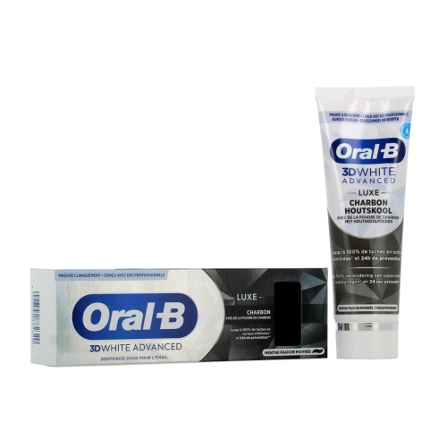 3D White Advanced Dentifrice Luxe Charbon 75 ml