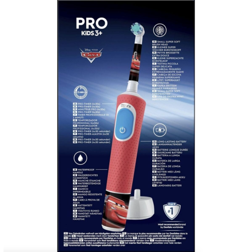 Brosse à dents électrique Vitality Pro Kids + 3 ans Cars Brosse à dents électrique Vitality Pro Kids + 3 ans Cars