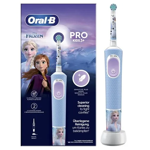 PRO KIDS 3+ Brosse à Dents Électrique La Reine des Neiges