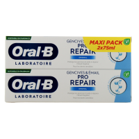 Pro-Repair Gencives et émail Dentifrice Original - Lot de 2 Tubes 75 ml