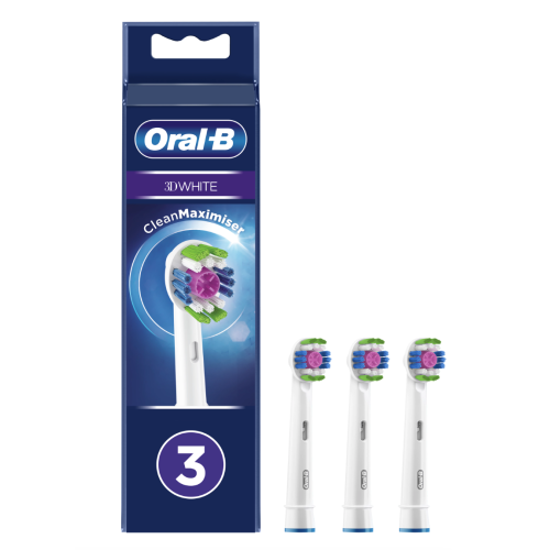 Pro 3D White Brossettes de Rechange - Lot de 3 brossettes