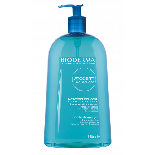 BIODERMA Atoderm Gel Douche 1000mL - Peaux Sensibles Sèches