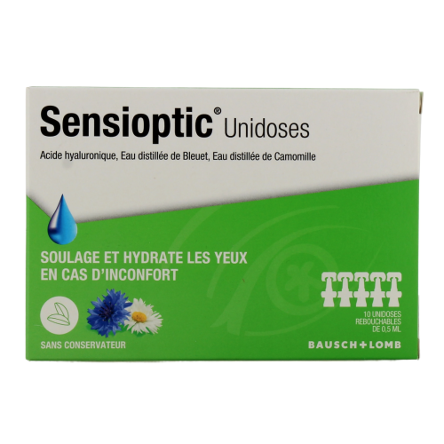 Sensioptic Solution Oculaire 10 Unidoses Sensioptic Solution Oculaire 10 Unidoses