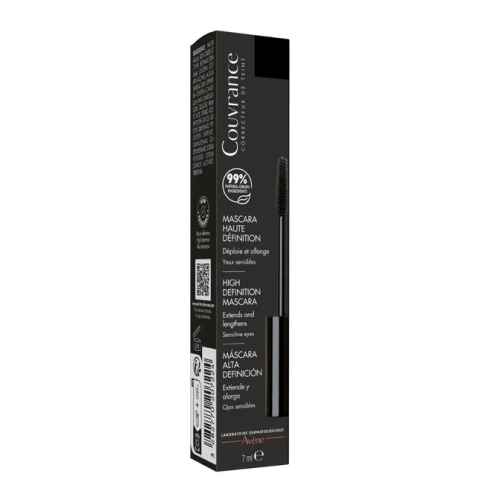 COUVRANCE Mascara Haute Définition Noir Yeux Sensibles 7 ml