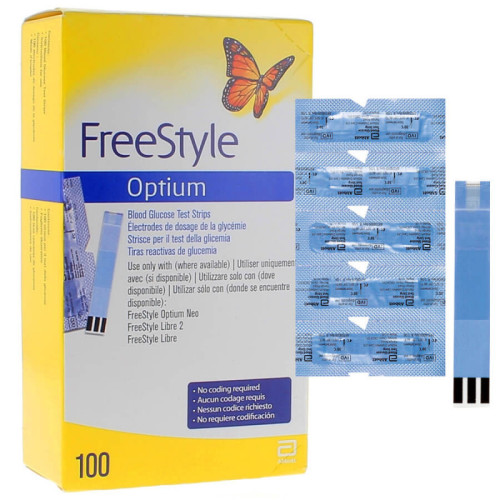 Freestyle Optium 100 Bandelettes Freestyle Optium 100 Bandelettes