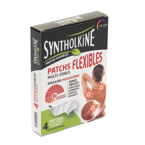 Patchs flexibles multi-zones 4 patchs Patchs flexibles multi-zones 4 patchs