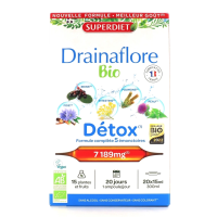 Drainaflore Bio 20 ampoules