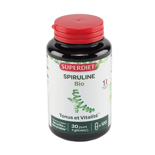 Spiruline Bio 120 Gélules Spiruline Bio 120 Gélules