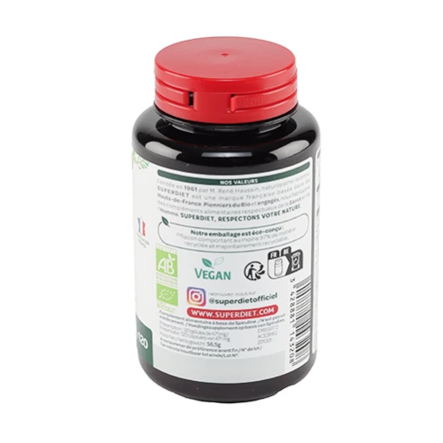 Spiruline Bio 120 Gélules