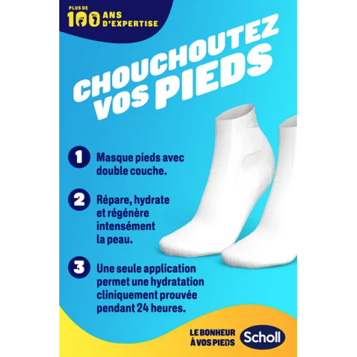 Masque Pieds Nourrissant au Miel de Manuka 1 paire