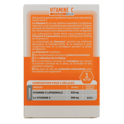 Vitamine C Liposomale 60 gélules