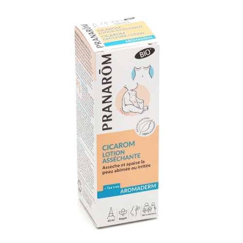Aromaderm Lotion Asséchante Cicarom Bio 40 ml Aromaderm Lotion Asséchante Cicarom Bio 40 ml