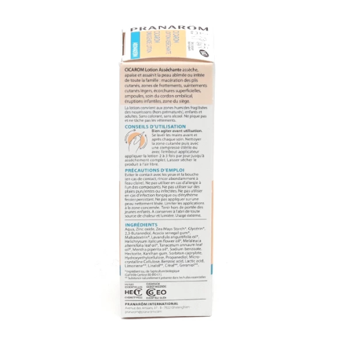Aromaderm Lotion Asséchante Cicarom Bio 40 ml Aromaderm Lotion Asséchante Cicarom Bio 40 ml