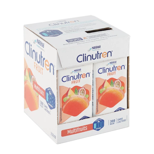 Clinutren Fruit Saveur Multifruits 4 x 200 ml Clinutren Fruit Saveur Multifruits 4 x 200 ml