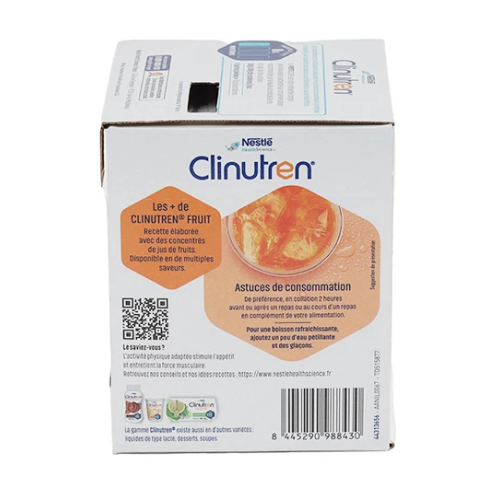 Clinutren Fruit Saveur Multifruits 4 x 200 ml
