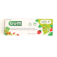 Dentifrice Kids 3+ Goût Fraise 2 x 50 ml