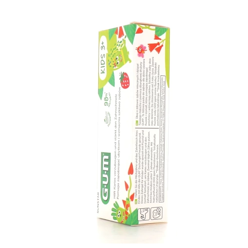 Dentifrice Kids 3+ Goût Fraise 2 x 50 ml