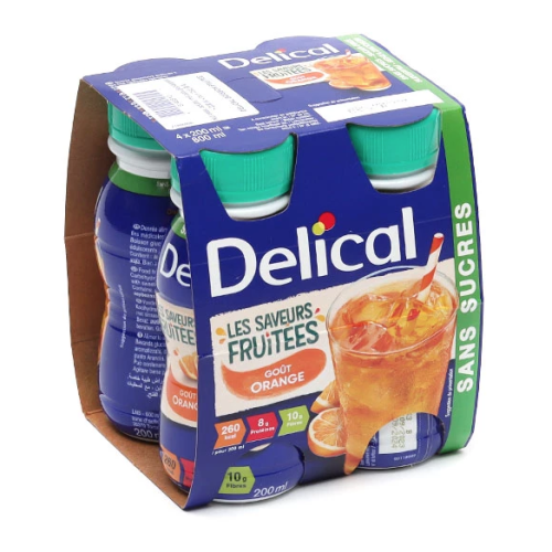 Boisson Sans Sucres Orange 4 x 200 ml Boisson Sans Sucres Orange 4 x 200 ml