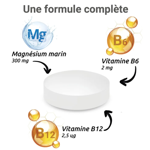 Mag 2 24h Magnesium Marin 120 comprimés