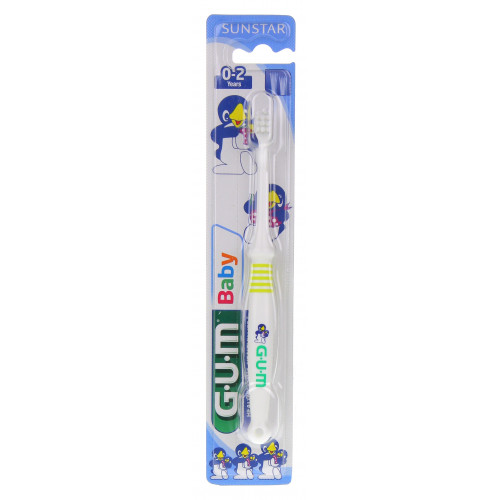 GUM Brosse à dents 0-2 ans Baby 213-2757 GUM Brosse à dents 0-2 ans Baby 213-2757