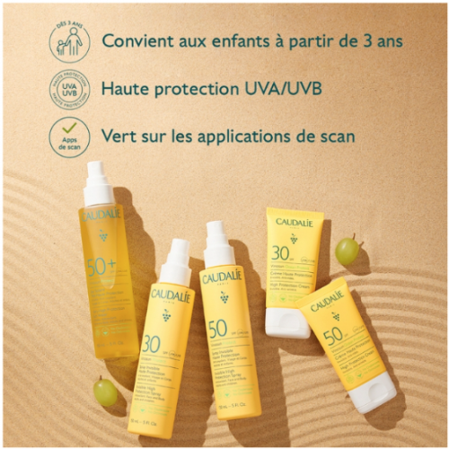 Vinosun Protect Eau Solaire Très Haute Protection SPF50+ 150 ml