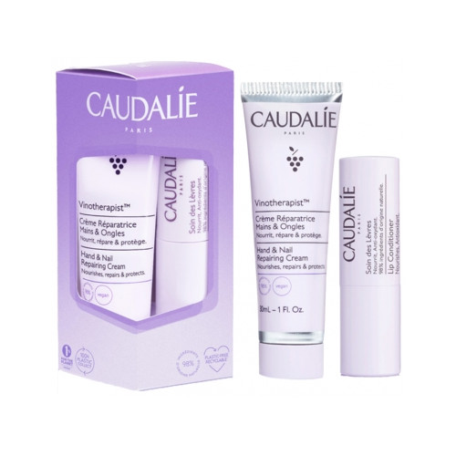 Duo Vinotherapist Crème Réparatrice Mains et Ongles 30 ml + Soin des Lèvres 4,5 g Duo Vinotherapist Crème Réparatrice Mains et Ongles 30 ml + Soin des Lèvres 4,5 g