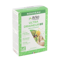 Arkofluides Ultra Draineur bio 30 ampoules