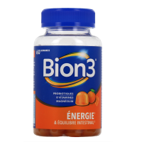 Bion 3 Energie et Equilibre intestinal 60 gommes